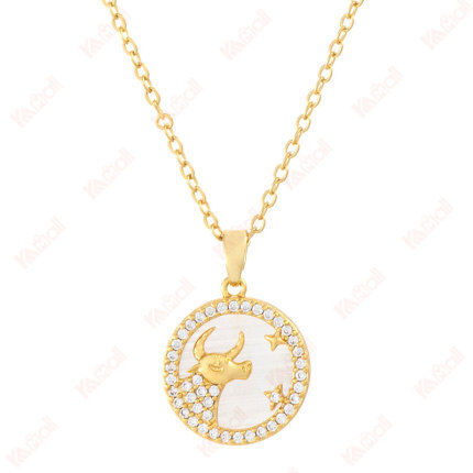 diamond necklace ethnic style copper